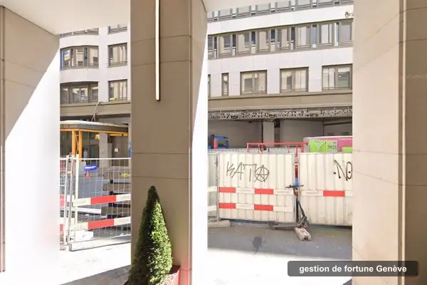 Immeuble des bureaux de Ideal Gestion, Rue du Commerce 4 à Genève