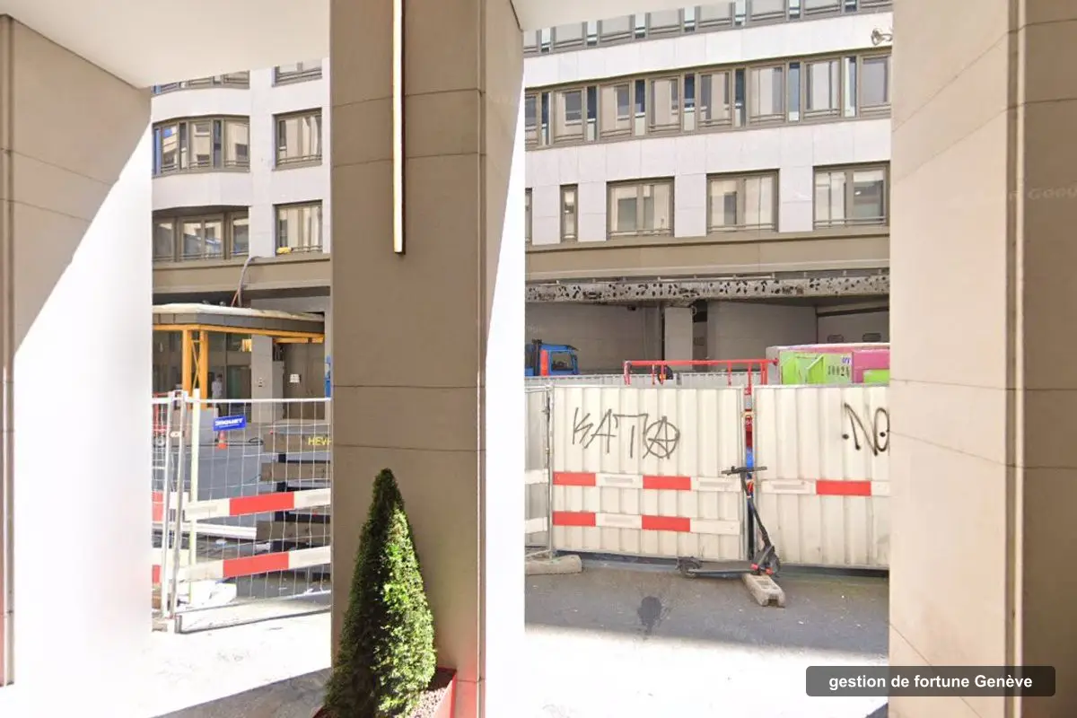 Building of Ideal Gestion's offices, Rue du Commerce 4, Genève