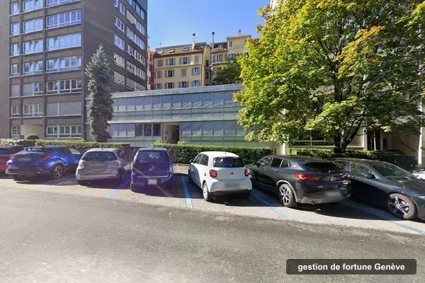 Immeuble des bureaux de Inoks Capital, rue de l'Athénée 32 à Genève