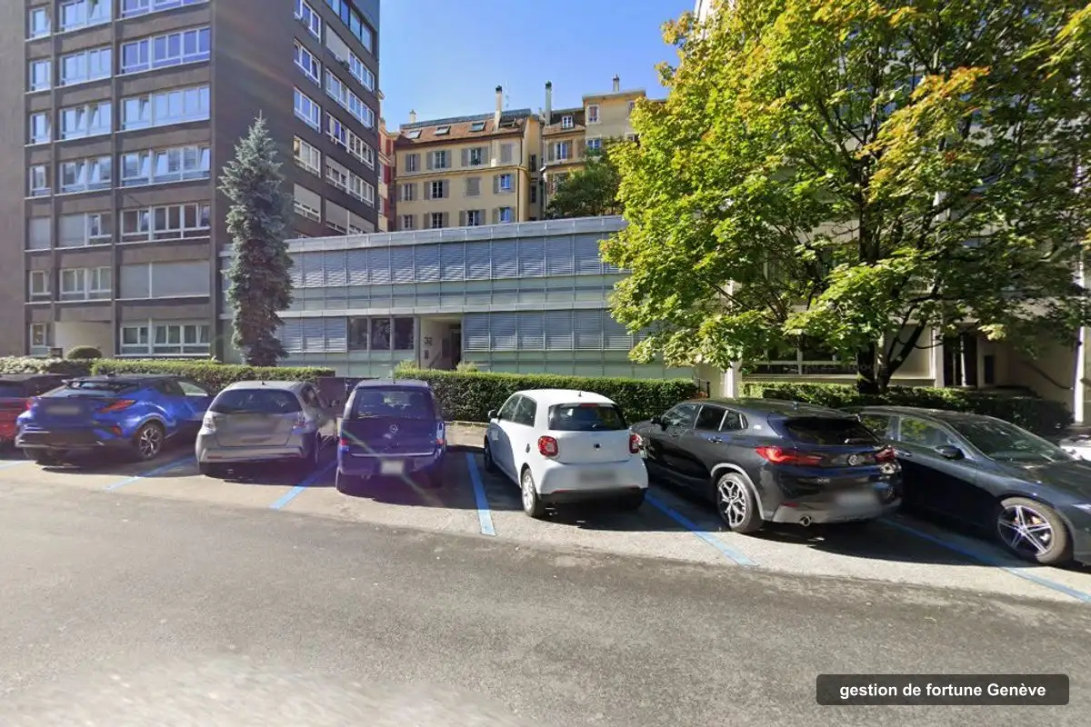 Immeuble des bureaux de Inoks Capital, rue de l'Athénée 32 à Genève