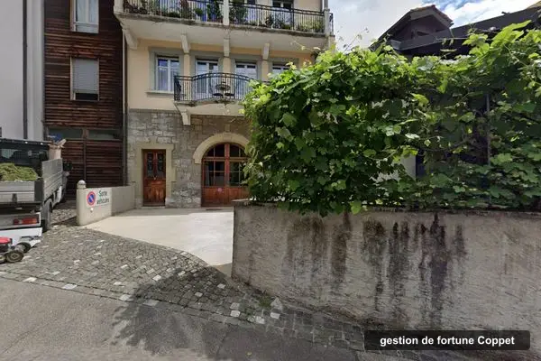 Immeuble des bureaux de Intuitive Capital Partners, Rue du Perron 10 à Coppet