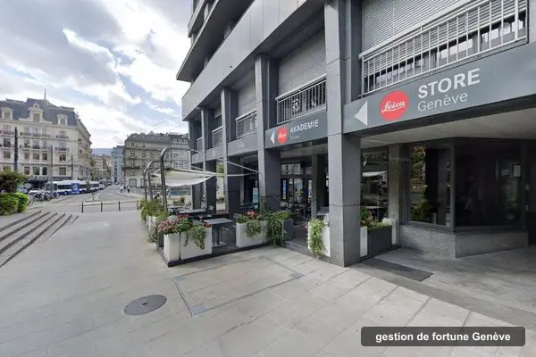 Immeuble des bureaux de Investivity, place de Saint-Gervais 1 à Genève