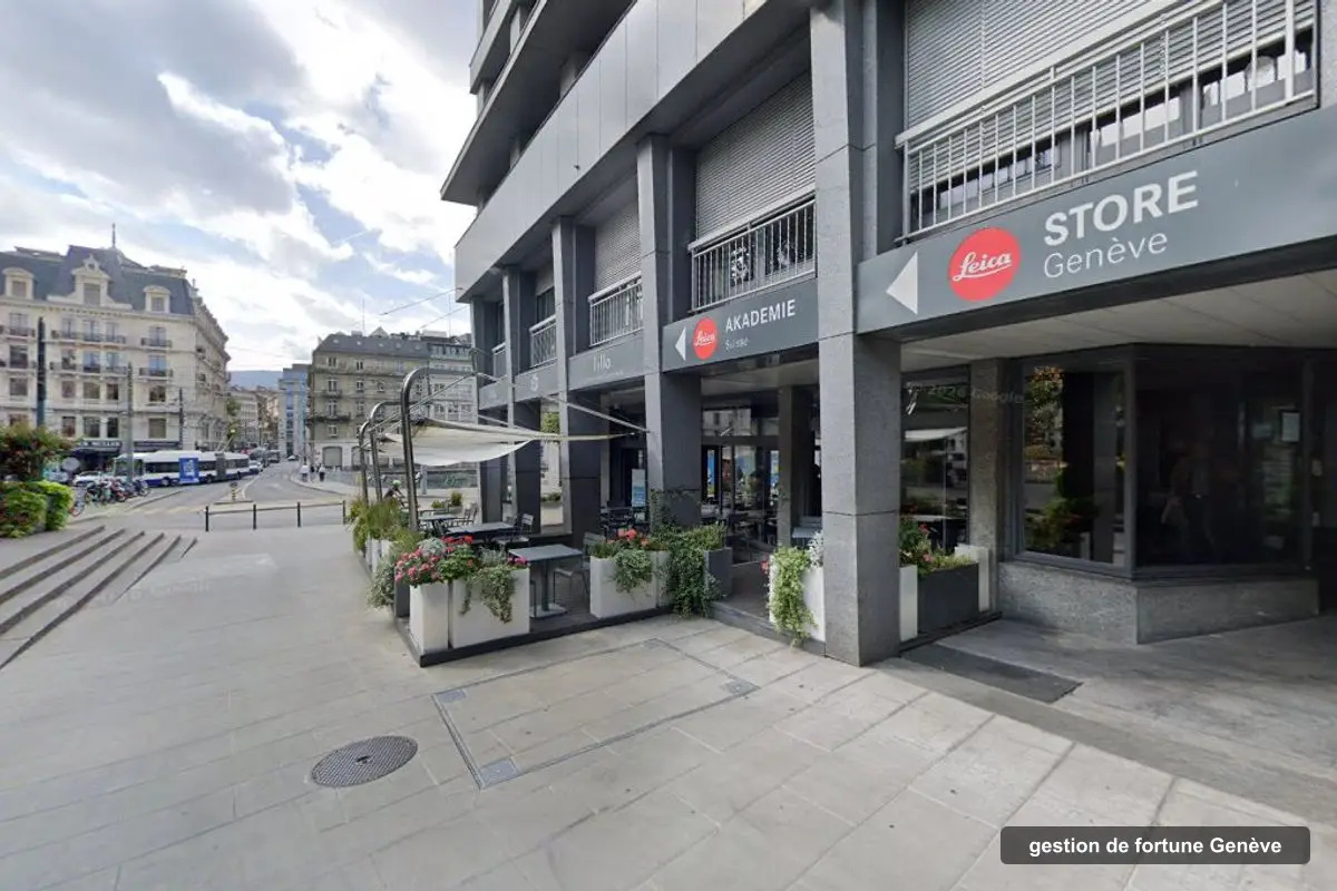 Immeuble des bureaux de Investivity, place de Saint-Gervais 1 à Genève
