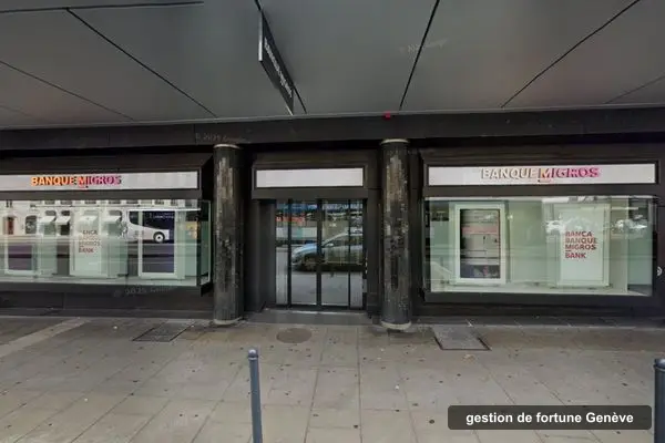 Immeuble des bureaux de Jabre Capital Partners, Rue Pierre-Fatio 15 à Genève