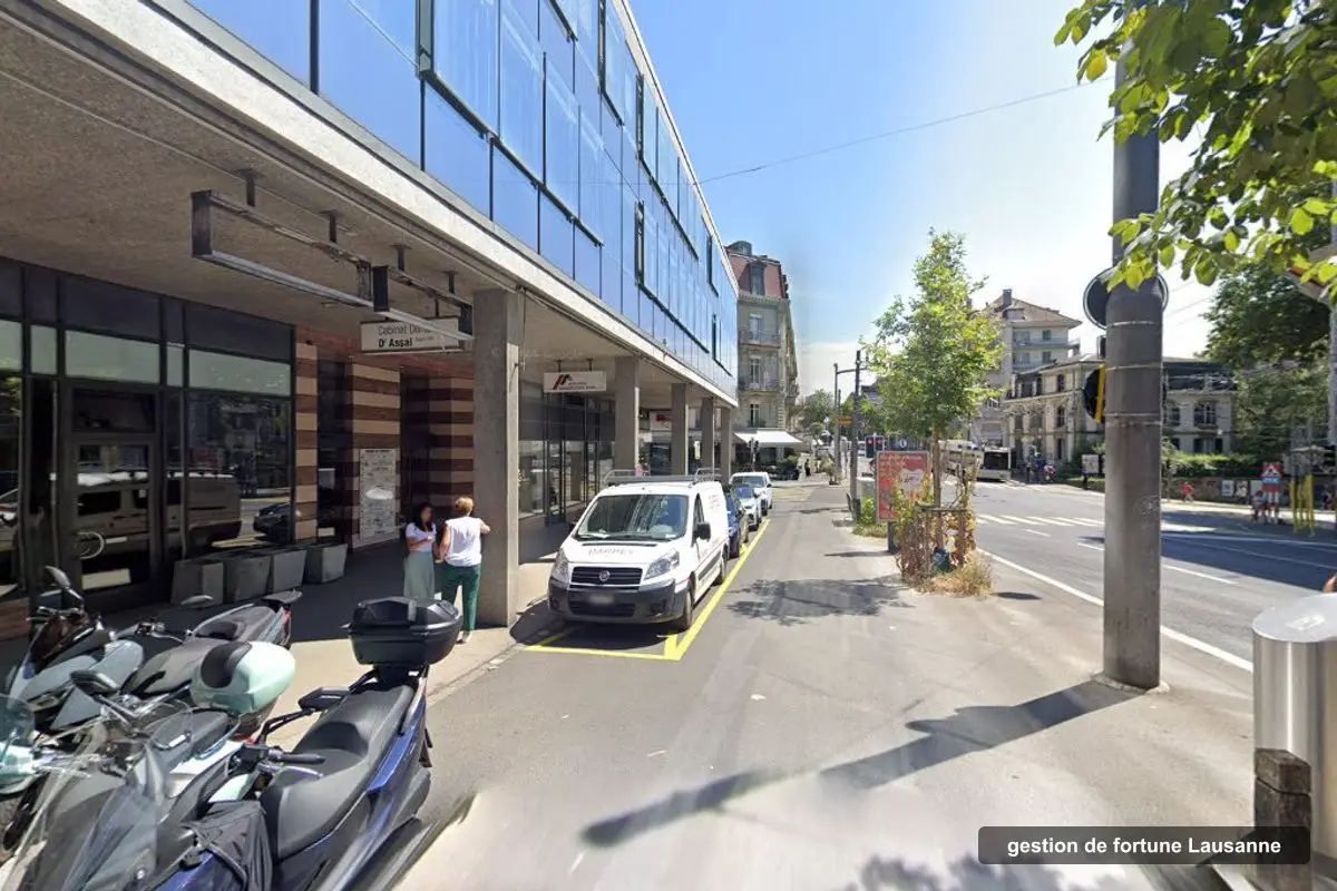 Immeuble des bureaux de Jamalco, Avenue Villamont 23 à Lausanne
