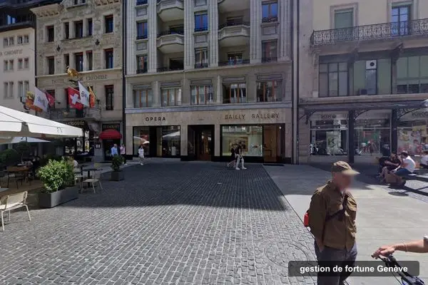 Immeuble des bureaux de Kessler Gestion, Place de Longemalle 19 à Genève