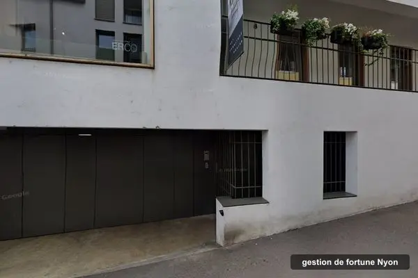Immeuble des bureaux de Lemantrust, Rue Saint-Jean 24 à Nyon