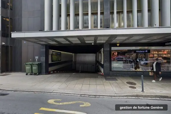 Immeuble des bureaux de Liberties Investments, Rue du Rhône 63 à Genève