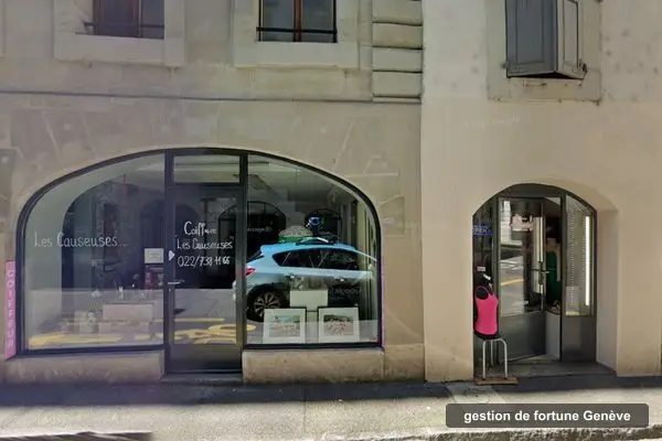 Immeuble des bureaux de Little Whale Capital, Rue ROUSSEAU 5 à Genève