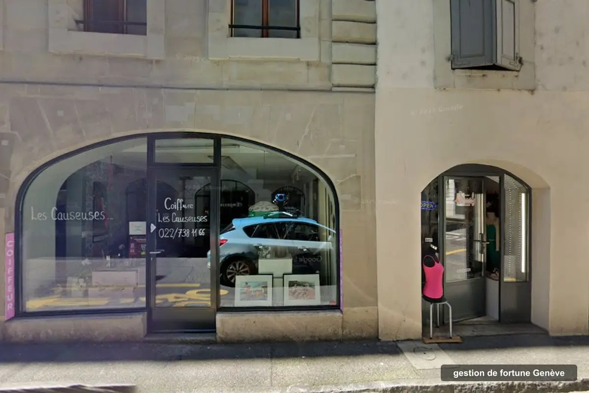 Building of Little Whale Capital's offices, Rue ROUSSEAU 5, Genève