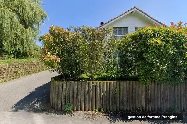 Immeuble des bureaux de MA Management & Finance, Chemin Sous le Bois 20A à Prangins