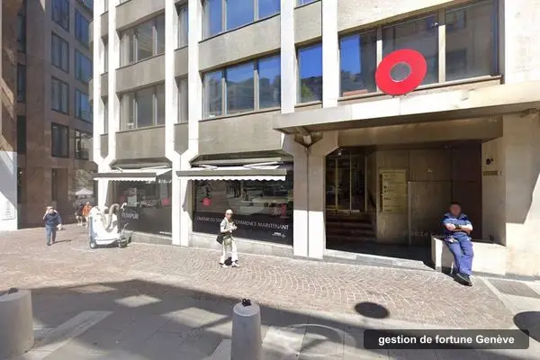 Immeuble des bureaux de Malabar Capital, Rue de la Rôtisserie 1 à Genève
