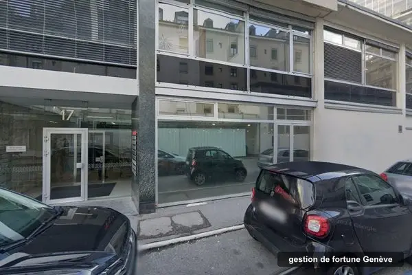 Immeuble des bureaux de MAM Advisors, rue des Pierres-du-Niton 17 à Genève