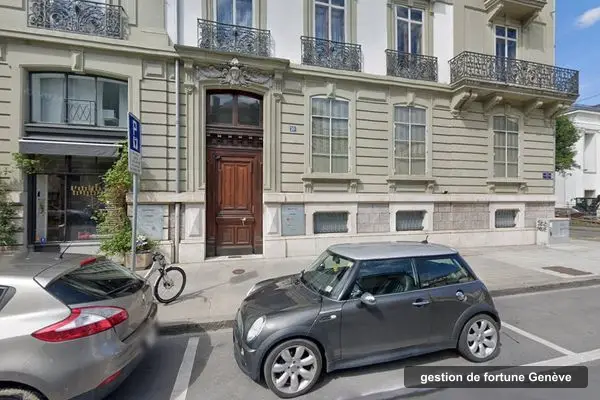 Immeuble des bureaux de MBS Capital Advice, Rue du Général-Dufour 20 à Genève