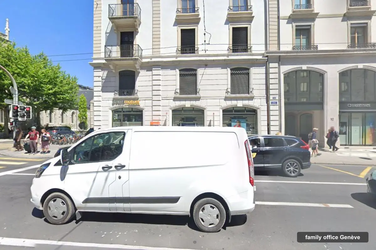 Immeuble des bureaux de Monrey, Rue du Mont-Blanc 14 à Genève