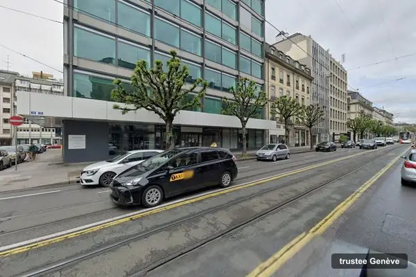 Immeuble des bureaux de Montaigne Trust, Boulevard Georges-Favon 26 à Genève