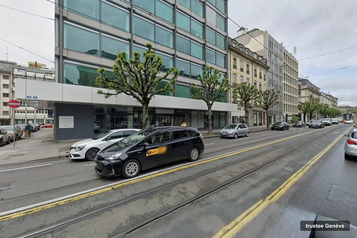 Immeuble des bureaux de Montaigne Trust, Boulevard Georges-Favon 26 à Genève
