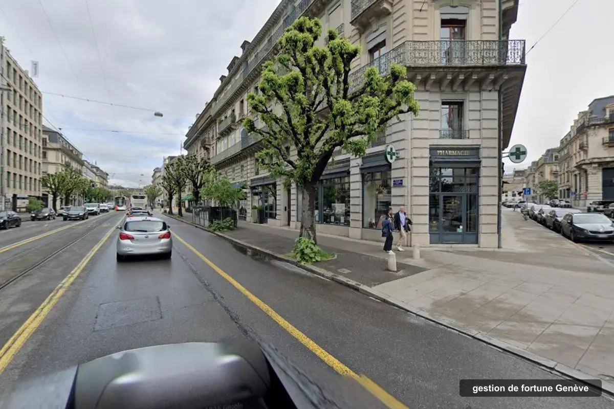 Building of Necker Finance (Suisse)'s offices, rue de Hesse 8-10, Genève