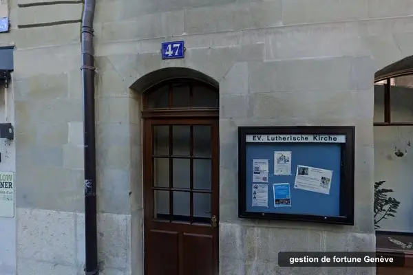 Immeuble des bureaux de NeoCapital, rue Verdaine 18 à Genève