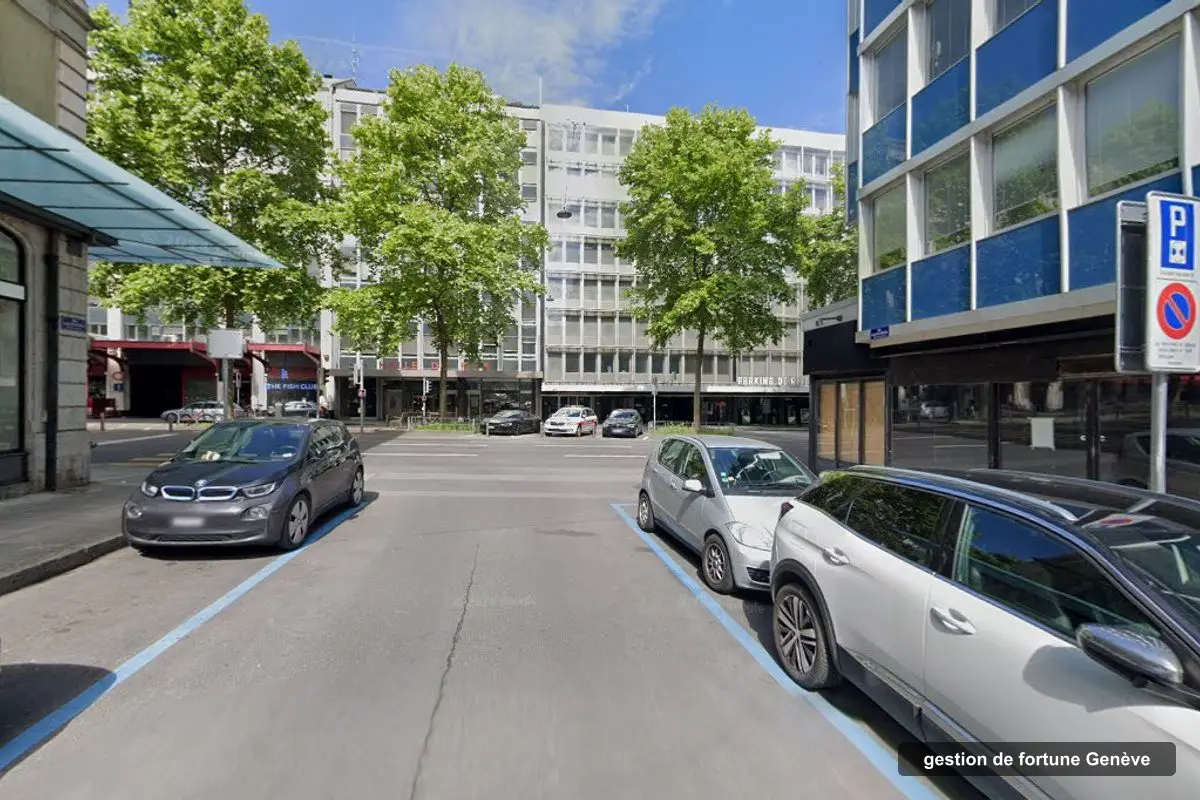 Immeuble des bureaux de Nevastar Finance (Switzerland), Boulevard Helvétique 31 à Genève