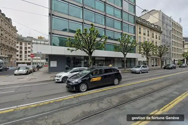 Immeuble des bureaux de NewOak, Boulevard Georges-Favon 28 à Genève