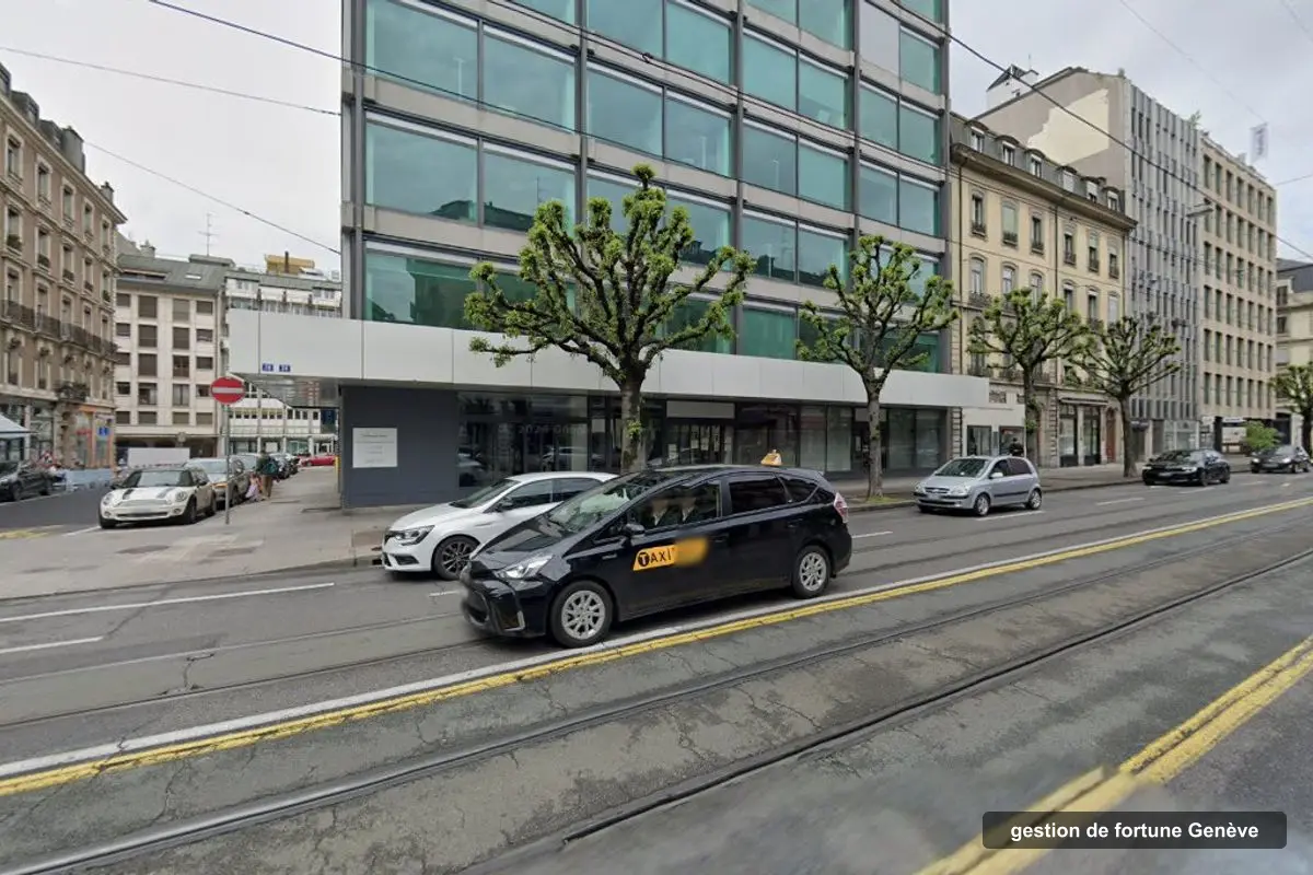 Immeuble des bureaux de NewOak, Boulevard Georges-Favon 28 à Genève