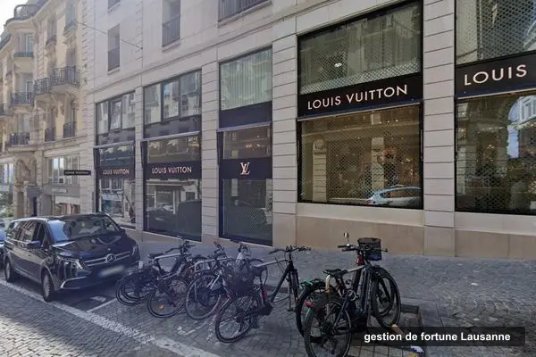 Immeuble des bureaux de Nexilis Capital, Rue de Bourg 30 à Lausanne