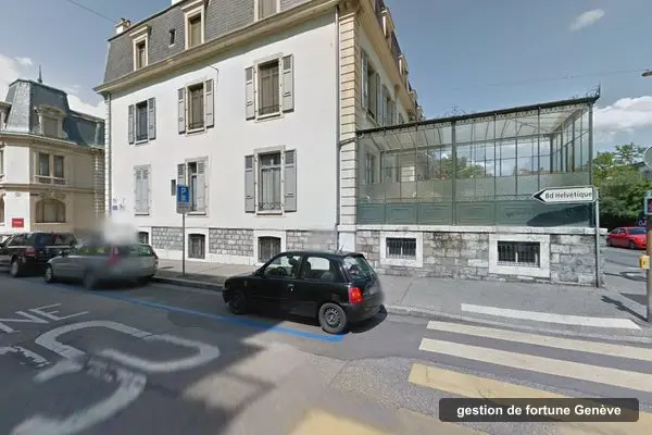 Immeuble des bureaux de NextGen Wealth Managers, Rue du Mont-de-Sion 8 à Genève