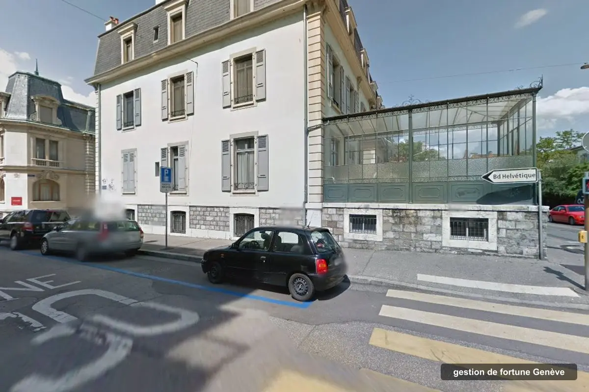 Immeuble des bureaux de NextGen Wealth Managers, Rue du Mont-de-Sion 8 à Genève