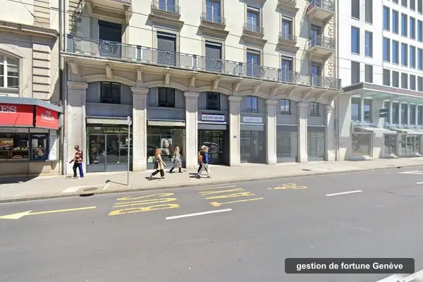 Immeuble des bureaux de NFG Partners, Rue du Mont-Blanc 4 à Genève