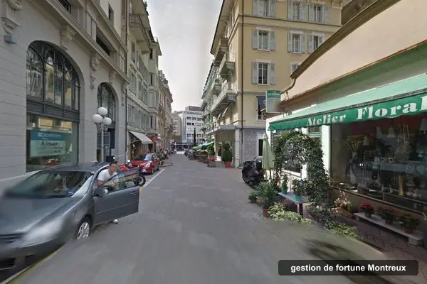 Immeuble des bureaux de NOVALIS Finance, Rue de l'Eglise-Catholique 1 à Montreux