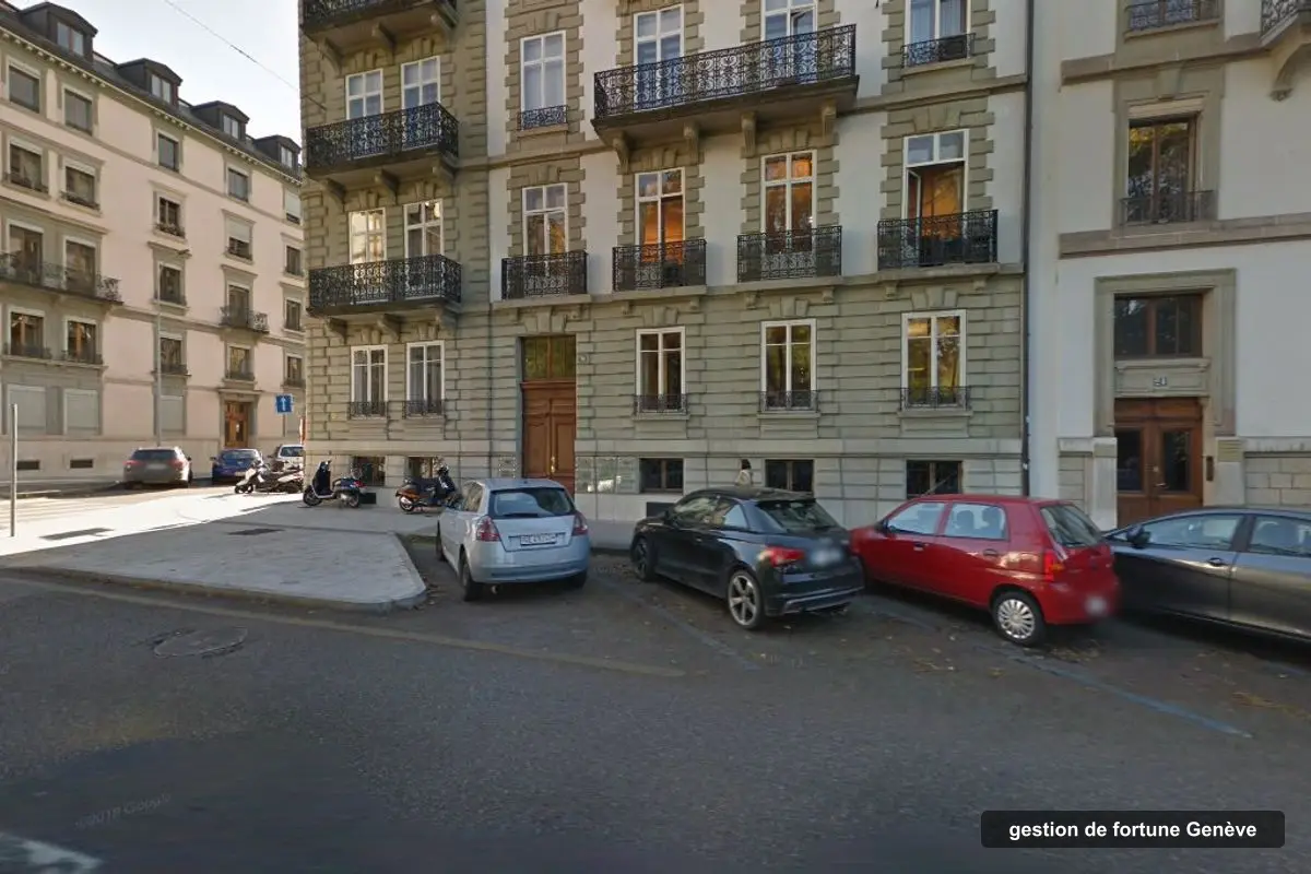 Building of Octogone Gestion's offices, Rue De-Candolle 26, Genève
