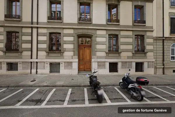 Immeuble des bureaux de Omnium Capital Management, Rue Kitty-PONSE 4 à Genève