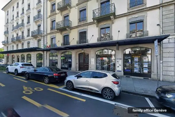 Immeuble des bureaux de Ovan Capital, rue François-Bonivard 10 à Genève
