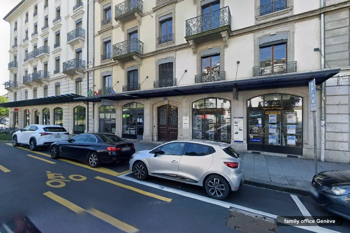 Building of Ovan Capital's offices, rue François-Bonivard 10, Genève