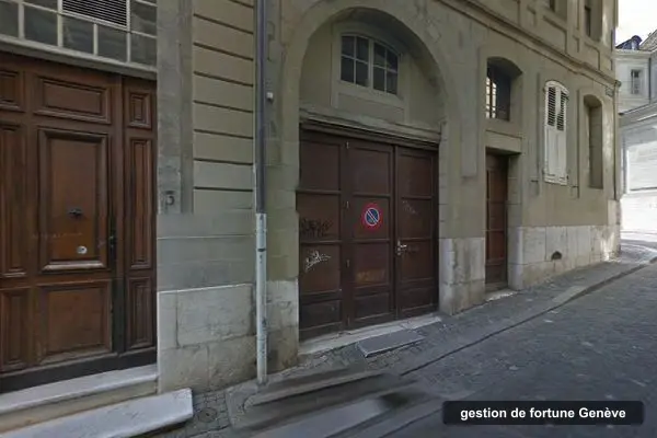 Immeuble des bureaux de Priban, rue des Granges 5 à Genève