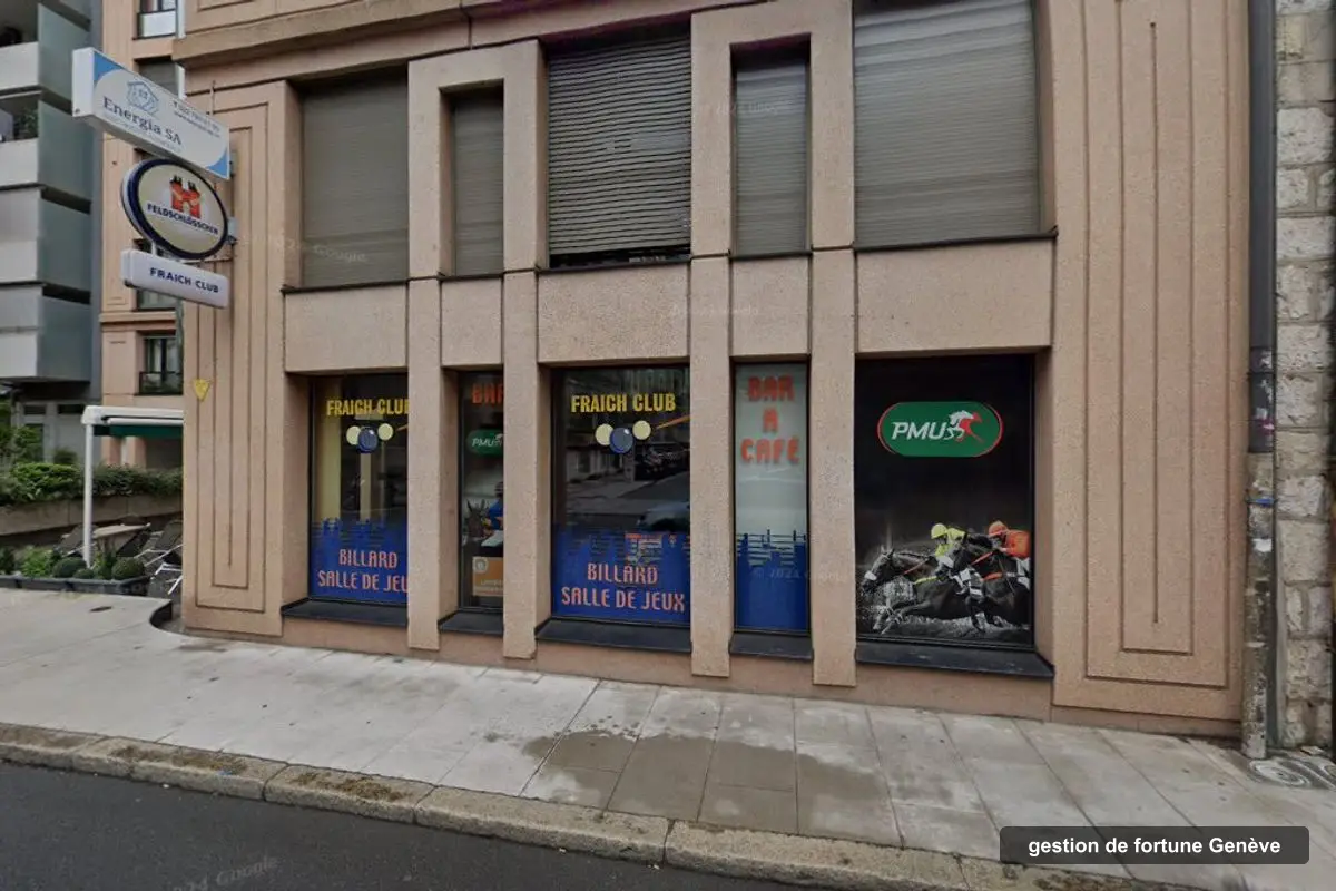 Immeuble des bureaux de Quanta Finance, rue des Charmilles 8 à Genève