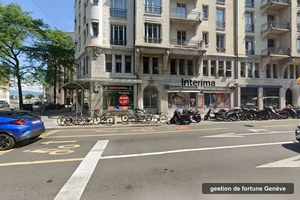 Immeuble des bureaux de RAM Capital, rue François-Versonnex 11 à Genève