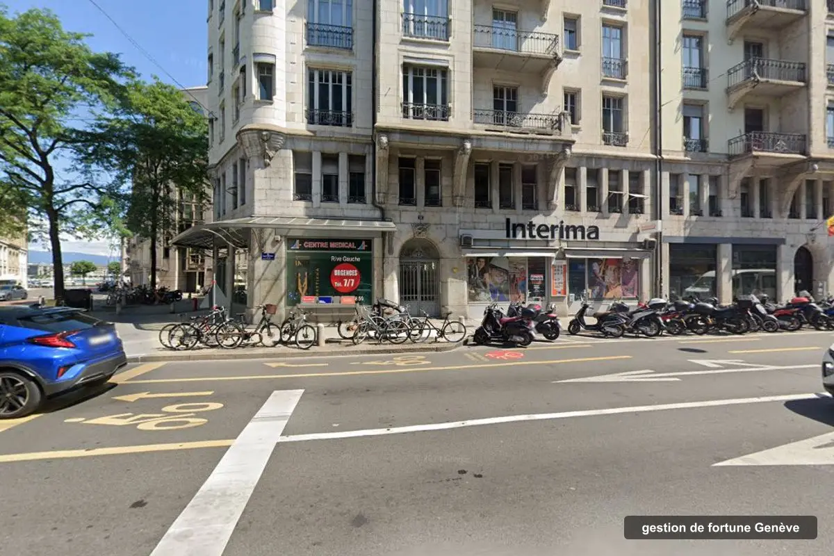 Building of RAM Capital's offices, rue François-Versonnex 11, Genève