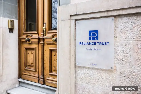 Reliance Trust Company, trustee à Genève