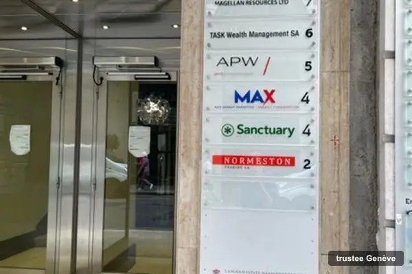Sanctuary Fiduciary Services, trustee à Genève