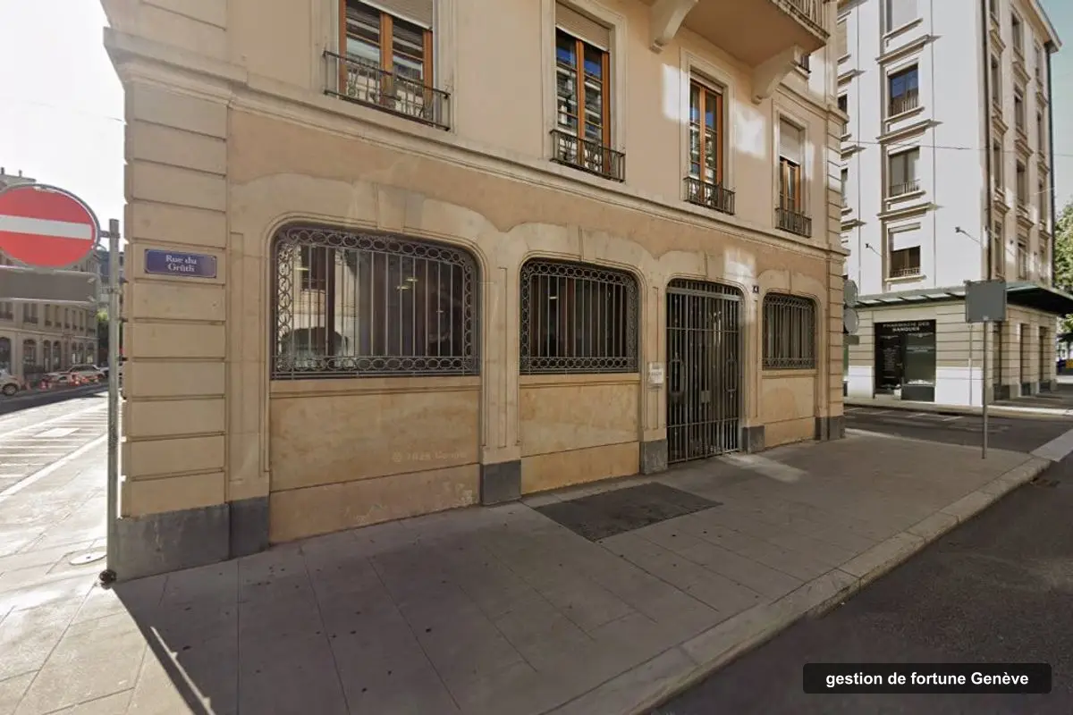 Building of SELVI & Cie's offices, Rue du Grütli 4, Genève