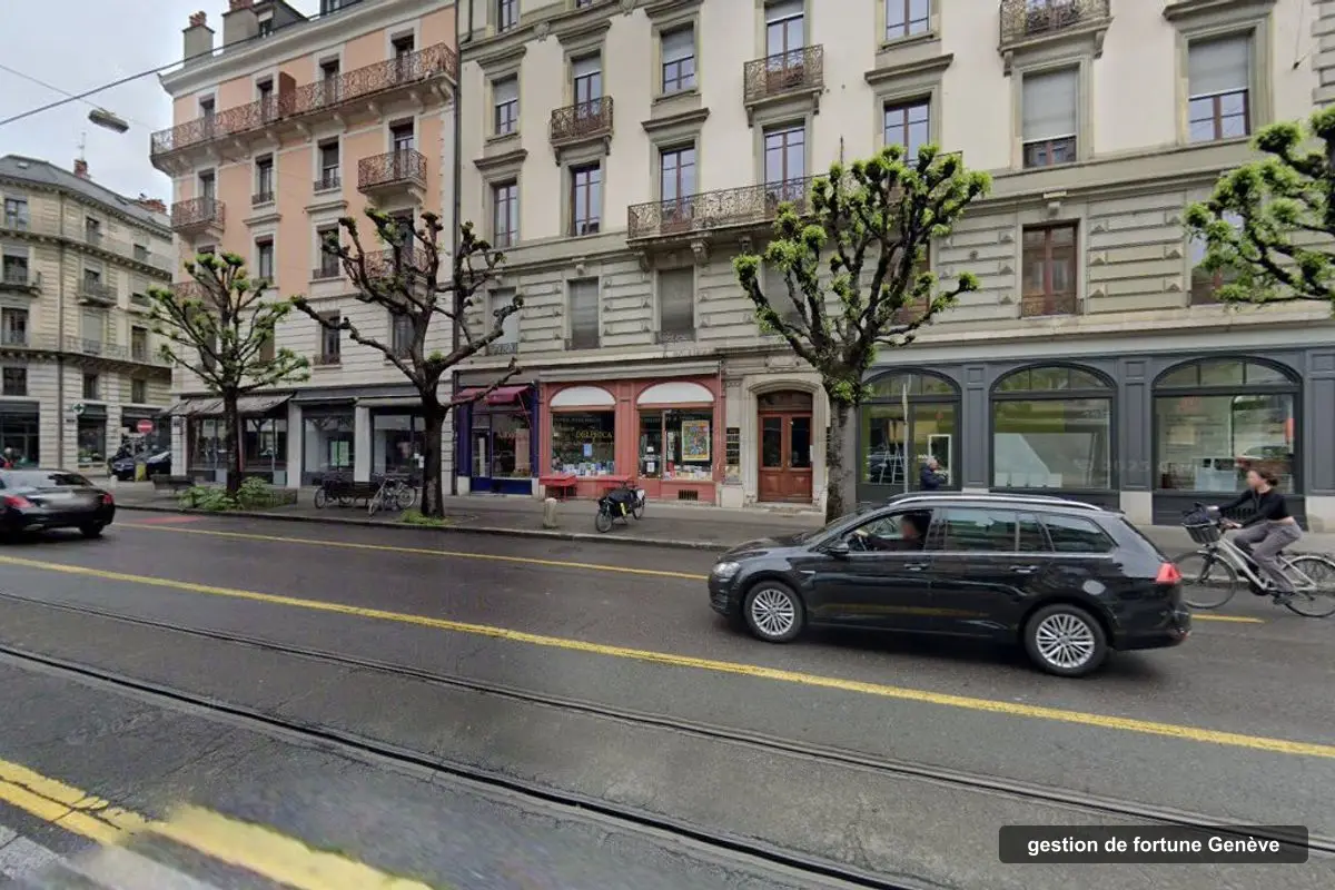 Building of Strategic Asset Management's offices, boulevard Georges-Favon 19, Genève