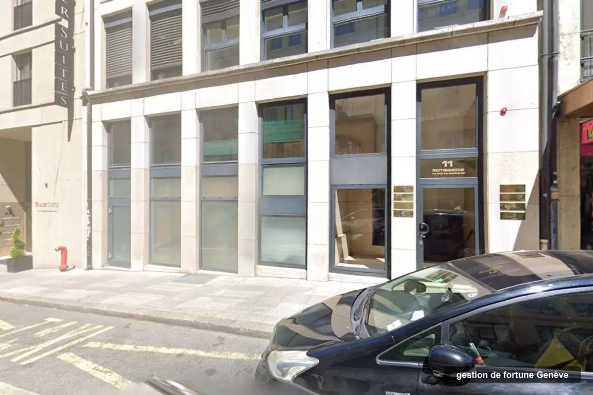 Building of Sumus Capital's offices, Rue de la Rôtisserie 11, Genève