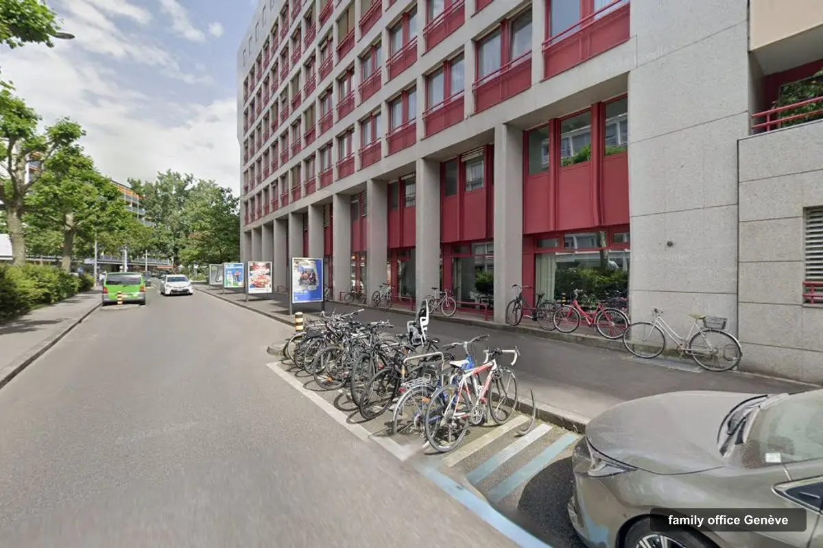 Building of Suntrust Investment Company's offices, Rue des Battoirs 7, Genève