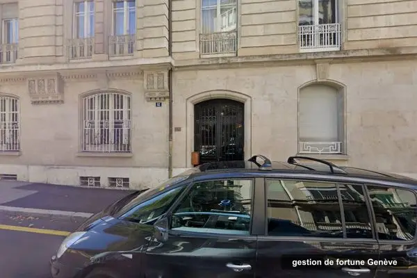 Immeuble des bureaux de Sussland & Co, Rue Michel-Chauvet 12 à Genève