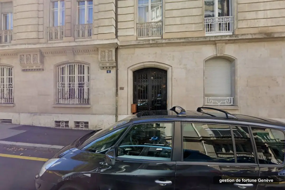 Building of Sussland & Co's offices, Rue Michel-Chauvet 12, Genève
