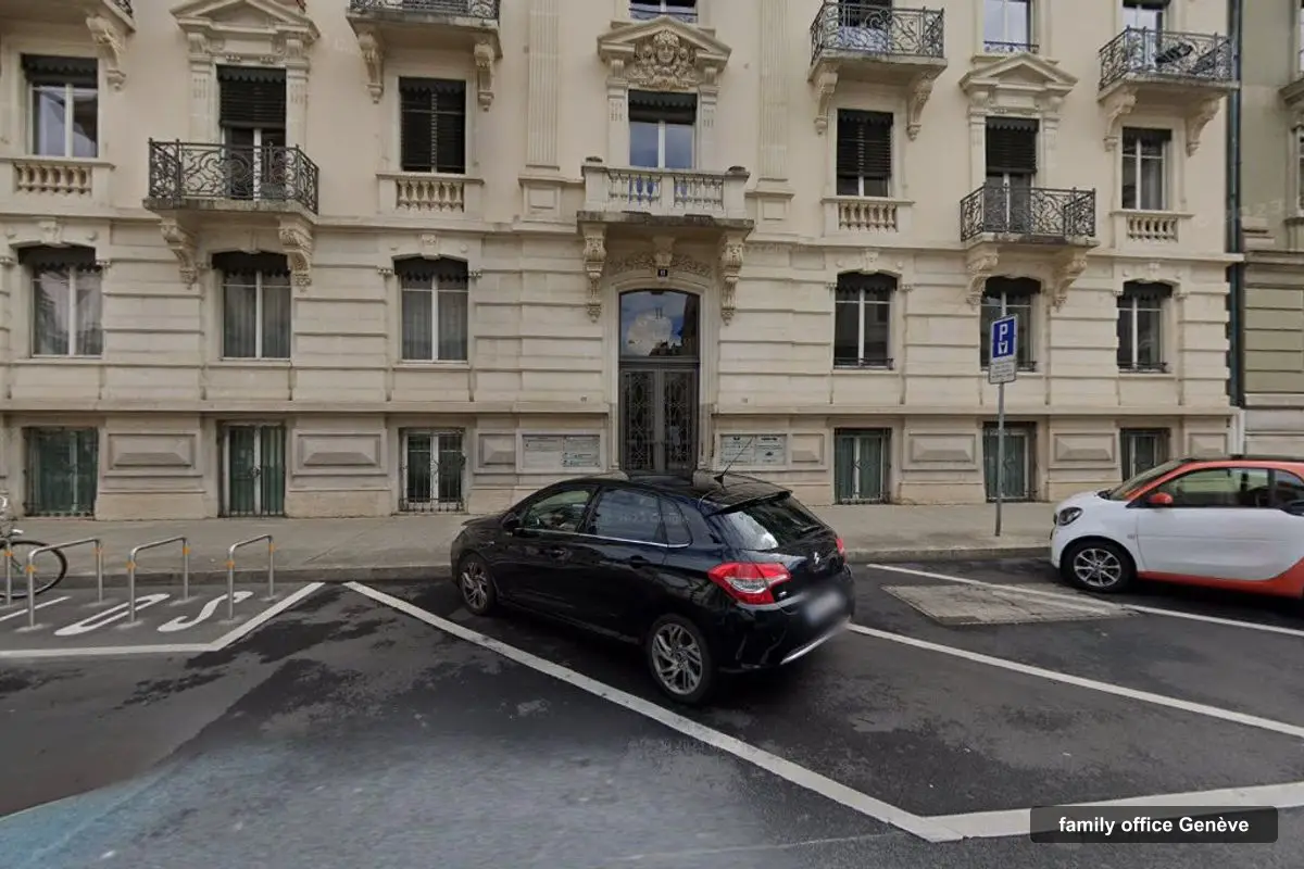 Immeuble des bureaux de Swiss Bridge Capital, Rue du Général-Dufour 11 à Genève