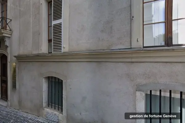 Immeuble des bureaux de Swiss Finance Management International, Rue Maurice 1-3 à Genève