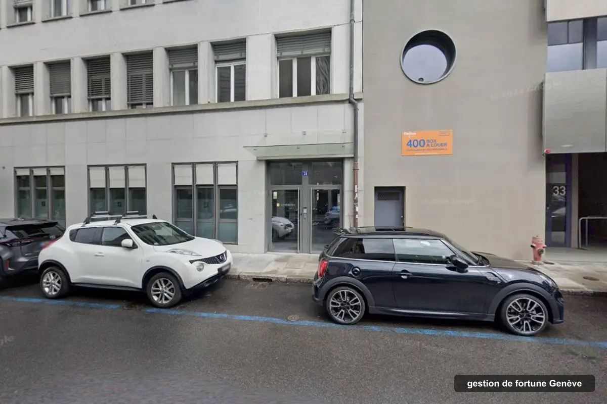 Immeuble des bureaux de Symbiotics Asset Management, rue de la Synagogue 31 à Genève